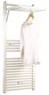 Radiateur sèche-serviettes eau chaude DELTA escamotable 559W tubes droits - DELTACALOR