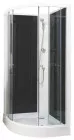 Cabine de douche quart de cercle 90cm TAYA