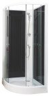 Cabine de douche quart de cercle 90cm TAYA
