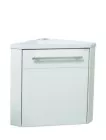 Meuble lave-mains d'angle blanc cuzco