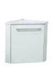 Meuble lave-mains d'angle blanc cuzco
