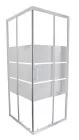 Paroi de douche accès d'angle AUMEA 70cm