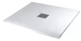 Receveur de douche résine de synthèse MINA blanc 90x90