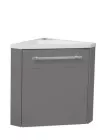 Meuble lave-mains d'angle anthracite cuzco