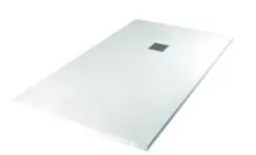 Receveur de douche résine de synthèse MINA blanc 90x160