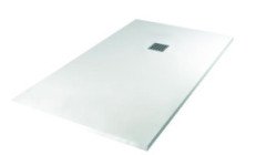 Receveur de douche résine de synthèse MINA blanc 90x160