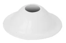 Rosace conique blanche hauteur 9mm