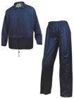 Ensemble de pluie en polyester enduit PVC taille L