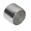 Aérateur de bec chromé f22/100 - grille plastique