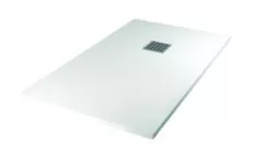 Receveur de douche résine de synthèse MINA blanc 80x140
