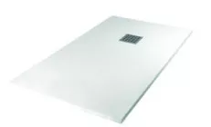 Receveur de douche résine de synthèse MINA blanc 80x160