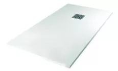 Receveur de douche résine de synthèse MINA blanc 80x180