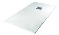 Receveur de douche résine de synthèse MINA blanc 80x180