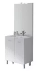 Meuble NEW YORK sur pieds 60cm blanc