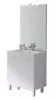 Meuble NEW YORK sur pieds 80cm blanc