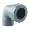 Coude PVC 87°30 double femelle ø32 avec joint