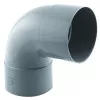 Coude PVC 87°30 double femelle ø100