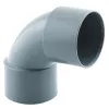 Coude PVC 87°30 double femelle ø40