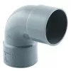 Coude PVC 87°30 double femelle ø50