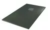 Receveur de douche résine de synthèse MINA gris anthracite 80x140