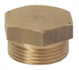 Bouchon à joint plat mâle 6/20