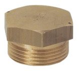 Bouchon à joint plat mâle 10/32