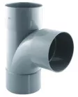 Culotte PVC 87°30 triple femelle ø100