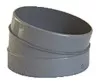 Secteur de coude mâle femelle PVC ø100 30° 