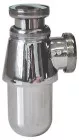 Siphon de lavabo à tube plongeur réglable laiton ø32