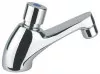 Robinet de lavabo temporisé chromé 