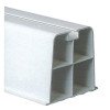 Support PVC blanc pour climatiseur - Longueur 450mm