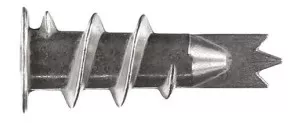 Cheville zamack à visser pour plâtre ø4,5