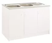 Meuble sous évier hydrofuge 120cm