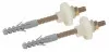 Kit de fixation murale lavabo ø8mm x 90mm