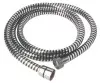 Flexible simple agrafage PVC renforcé spirale blanc/chrome 1,50m