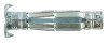 Cheville métal à expansion pour cloisons creuses Long.32mm pr vis 4mm