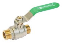 Vanne à sphère NF double mâle 40/49 à manette plate