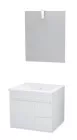 Meuble à suspendre 60cm lumpur miroir suspendu