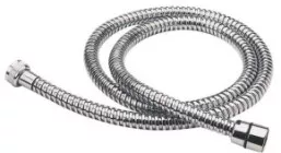 Flexible simple agrafage métal chromé 2m
