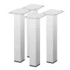 Lot de 4 pieds recoupables pour meuble 