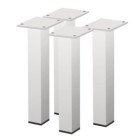 Lot de 4 pieds recoupables pour meuble 
