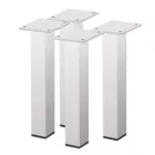 Lot de 4 pieds recoupables pour meuble 