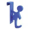 Patère pour sèche serviettes bleue