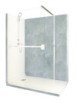 Douche ELMER thermostatique 120x80cm - Marbre