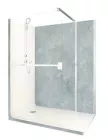 Douche ELMER thermostatique 170x90cm - Marbre
