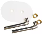 Kit de raccordement double pour radiateur 6 connexions PER12