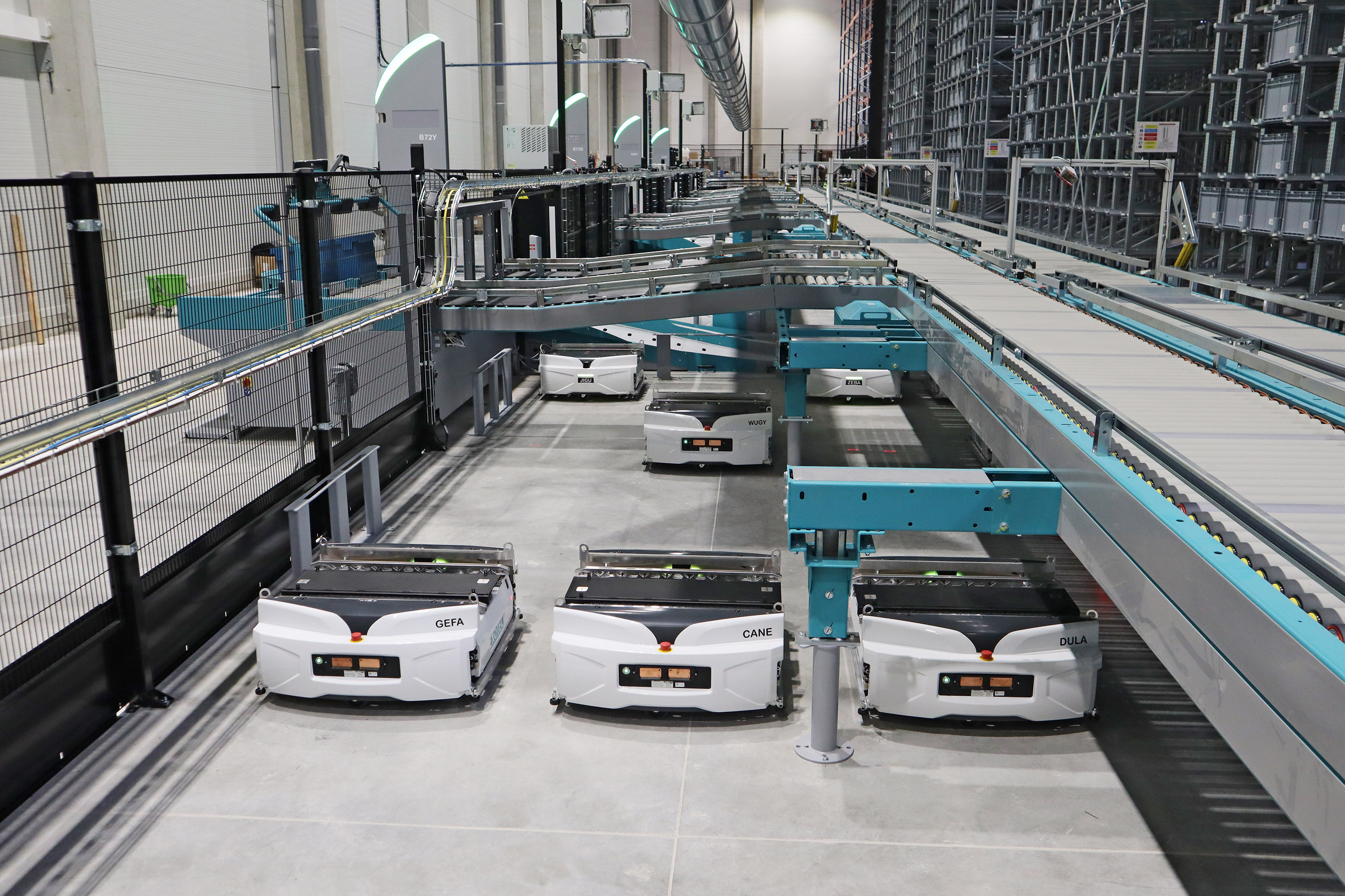 Nouvel entrepôt logistique