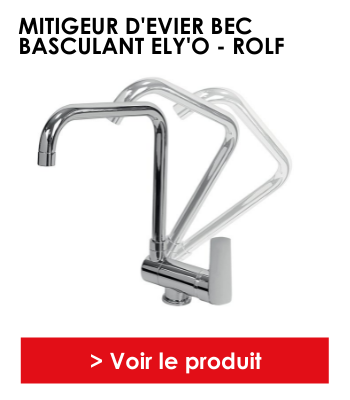Mitigeur d'évier bec basculant ely'o