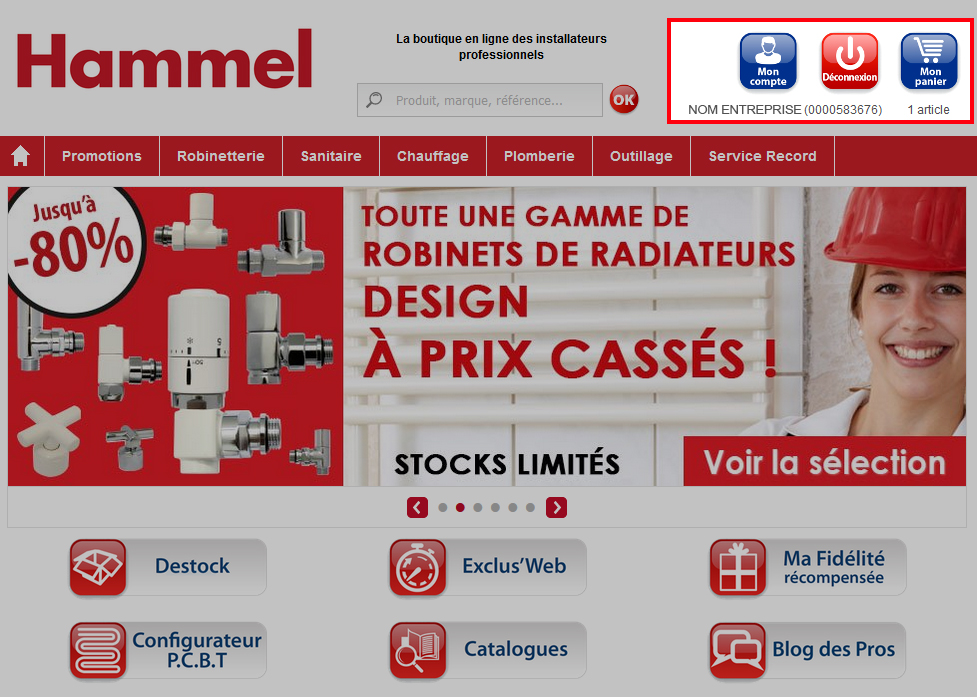 Vérifiez simplement si vous êtes connecté à votre compte utilisateur.